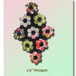 Zeshoek - zijde 0,6 cm Zeshoek